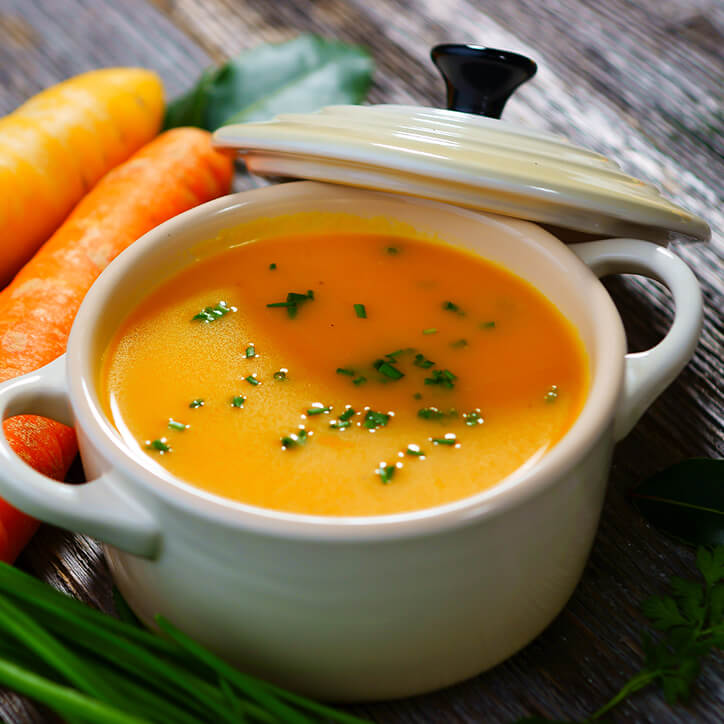 Karotten-Ingwer-Suppe